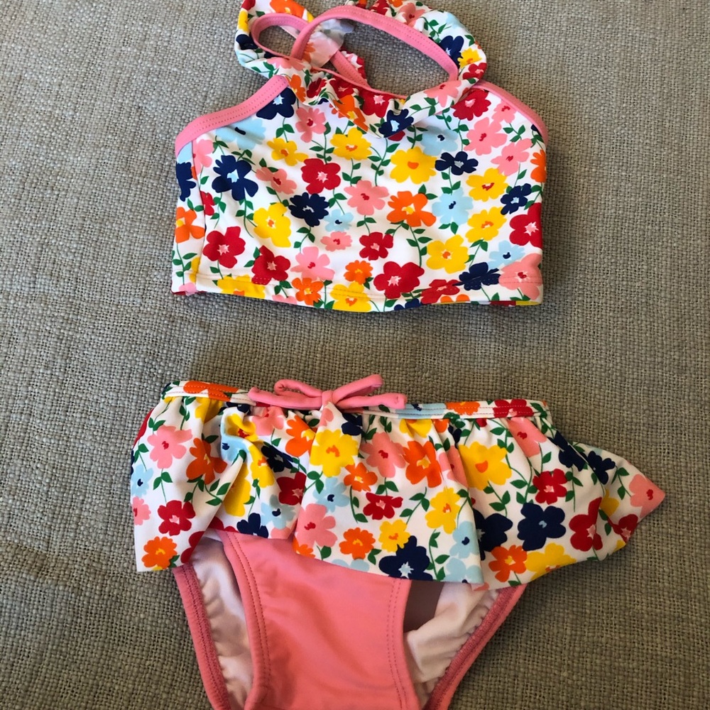 Hanna Andersson two piece swimsuit 6-12 months